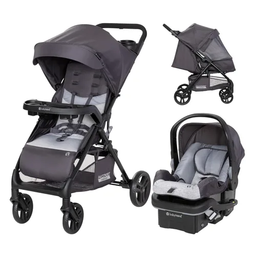Vista 11 de Sistema de viaje Baby Trend Passport Cargo (con asiento de auto para bebé EZ-Lift™ Plus), Bambú Negro