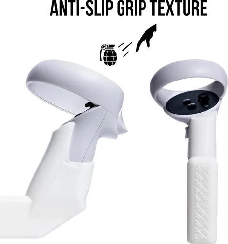 Vista 6 de iSTOCK VR Gunstock - Stabilize Your Aim for Maximum Precision - Pro Grade, Light Weight, Highest Mobility Design - Compatible with Meta Quest 2