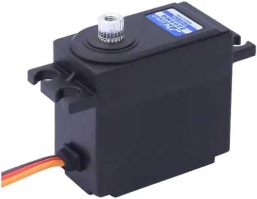Vista 4 de JX PDI-2205MG Servo 10.1 lbs Metal Digital Gear Compatible con FY-S3 Flyby SB1513 RC Car