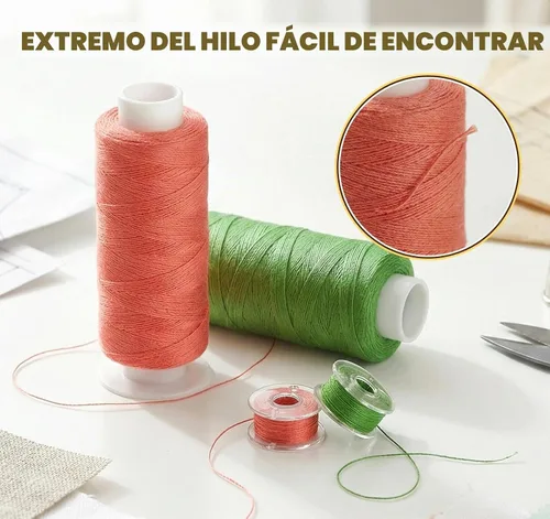 Vista 5 de ilauke Kit de bobinas de hilo de coser, 95 piezas, hilo de 45