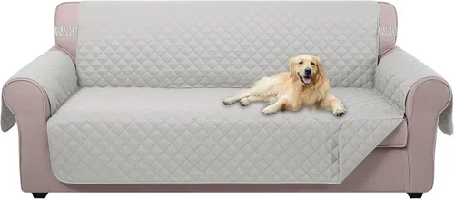 Vista 83 de U-NICE HOME Funda para sillón reclinable, reversible, con correas elásticas, resistente al agua, protege de perros y mascotas, sillón pequeño