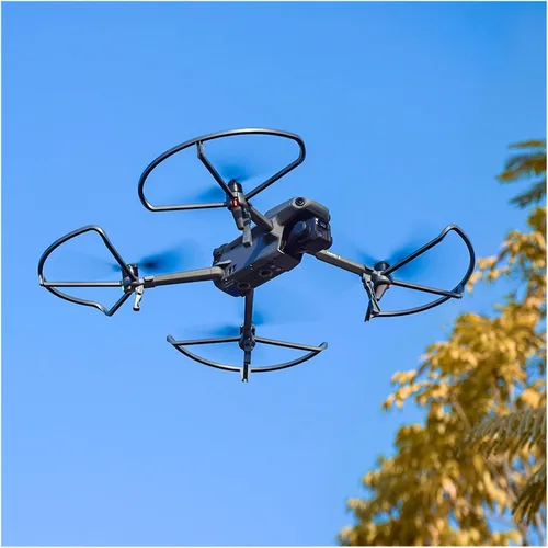 Vista 3 de SeiZed Funda protectora para DJI Mavic 3 Propeller Guard Drone Protector de liberación rápida con accesorio de tren de aterrizaje (color : 2 en 1)