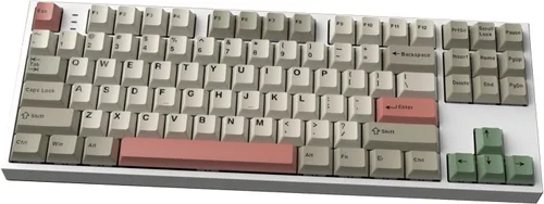 Vista 3 de Fogruaden Juego de teclas PBT, teclas personalizadas de perfil cereza para teclas de teclado mecánico (9009)
