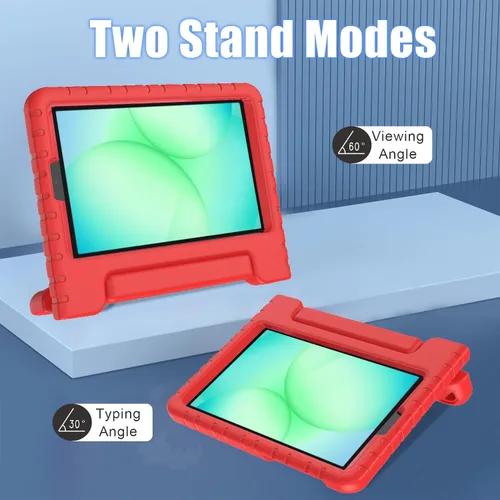 Vista 7 de BMOUO Funda infantil para Samsung Galaxy Tab A11 de 8.7 pulgadas 2025, Galaxy A9 de 8.7 pulgadas 2023 / A7 Lite 2021 con protector de pantalla, a