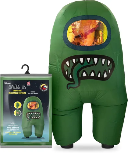 Vista 11 de YuMe Official Among Us Toys Funny Inflatable Cool Cosplay Halloween Costumes for Adults