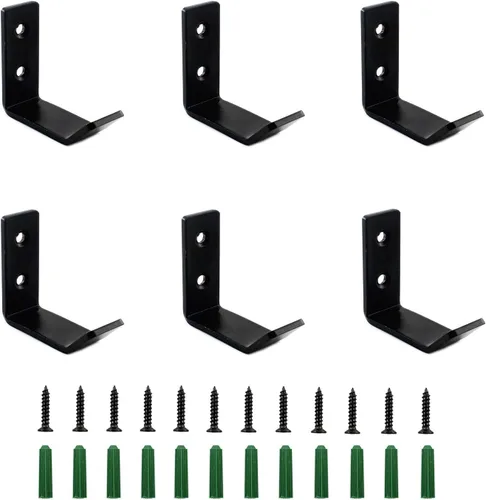 Vista 8 de Ganchos de pared de acero inoxidable para colgar toallas, sombreros, llaves, plantas, ganchos de metal resistentes para colgar en la pared
