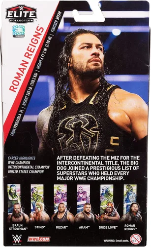 Vista 6 de WWE Roman Reigns Elite Collection Figura de acción