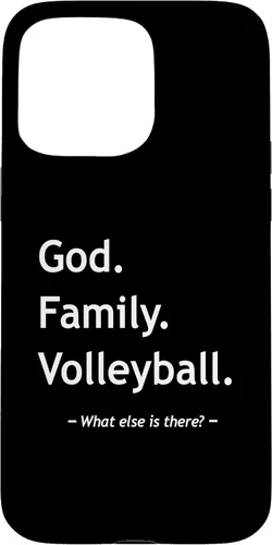 Vista 31 de Christian Faith Christianity God Family Volleyball Case for iPhone 17