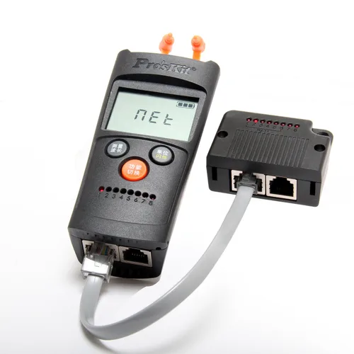 Vista 4 de Pro'sKit MT-7602 Multimetro de potencia de fibra óptica 4 en 1