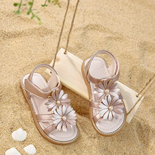 Vista 6 de Kiderence Toddler Girls Sandals Little Girls Kids Summer Shoes Toddler Sandals