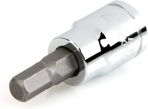 Vista 16 de TEKTON 3/8 Pulgadas de unidad x 5 mm de largo Juego de llaves hexagonales SHB13404
