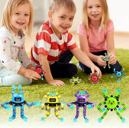 Vista 5 de 5 juguetes giratorios para niños y adultos, recuerdos de fiesta para niños, bolsas de golosinas a granel, juguete sensorial para aliviar el estrés