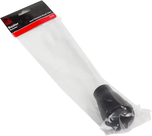 Vista 2 de Chef Craft Baster clásico con tubo transparente, 11.5 pulgadas de largo, negro