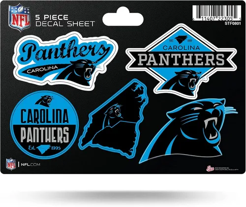 Vista 26 de Rico Industries NFL - Hoja de adhesivos (5 unidades)