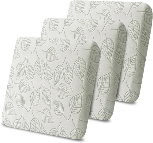Vista 12 de Fundas de cojín tipo cuero para sofá, juego de fundas protectoras de muebles para sillón seccional, sofá biplaza de tela de elastano elástica