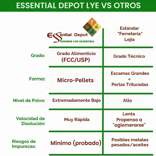 Vista 6 de Pure Lye, limpiador/liberador de drenajes, 2 libras.