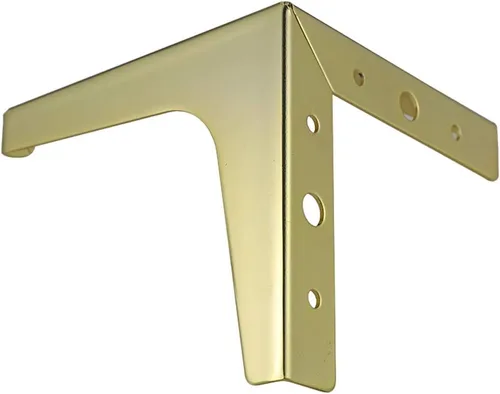 Vista 3 de Patas de metal para muebles, patas de sofá triangulares, patas de mesa de café, patas de repuesto, proyecto de muebles de bricolaje, para armarios
