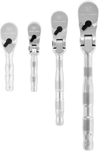 Vista 11 de CRAFTSMAN V-SERIES - Trinquete, accionamiento de 1/2 pulgada, 96 dientes, cabeza flexible (CMMT86332V)