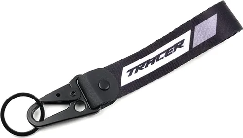 Vista 5 de Carretes de basculante CNC de 0.236 in con tornillos deslizantes y llavero de insignia de bordado para Yamaha Tracer900 700 GT Tracer 9/ 7 GT MT09