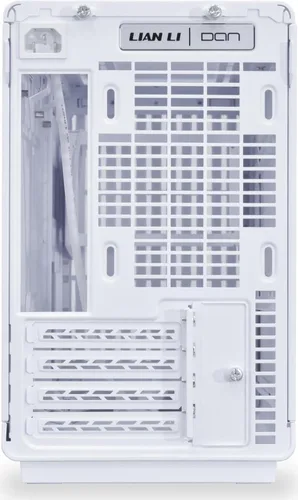 Vista 5 de Lian Li Funda de PC A3-mATX - Edición de vidrio - Carcasa Micro ATX - Compatible con enfriador AIO de 14.173 in y GPU de 16.339 in - Panel frontal