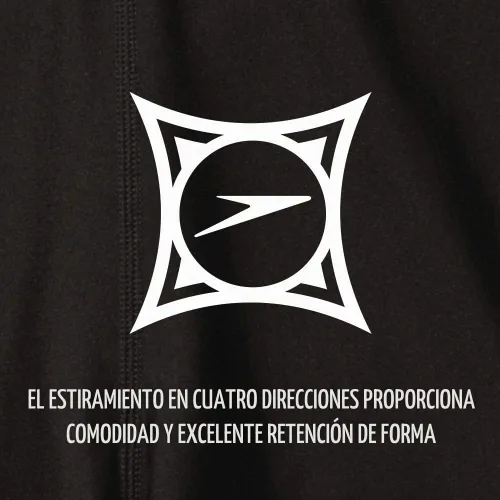 Vista 6 de Speedo Endurance+ - Traje de baño para hombre con colores del equipo empalmados chispa negro/azul