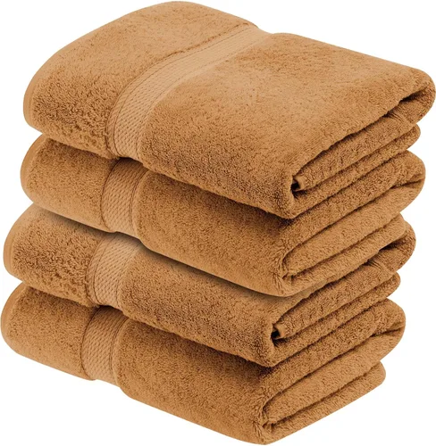 Vista 185 de BNM Toallas de Algodón Egipcio de Peso Pesado, Ideales para Baño, Ducha, Spa, Hotel, 800 GSM, Toallas Faciales/de Aseo, Toallas de Mano, Toallas