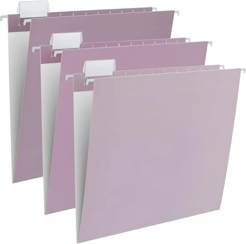 Vista 29 de Y YOMA Paquete de 6 Carpetas Colgantes con Degradado Tamaño Carta Carpetas Colgantes Decorativas Bonita Carpeta Organizadora para Gabinete