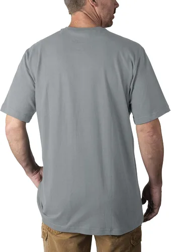 Vista 2 de Walls Camiseta de trabajo de algodón pesado de manga corta para hombre