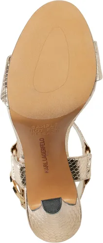Vista 3 de Karl Lagerfeld Paris Cieone Sandalias con tacón para mujer, elegantes