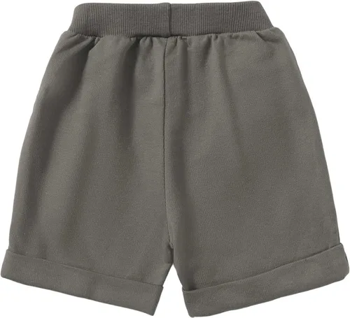 Vista 5 de SOBOWO Pantalones cortos deportivos de verano para bebés niños y niñas, paquete de 3 unidades, pantalones deportivos de algodón sólido, pantalones