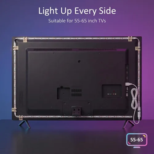 Vista 6 de Retroiluminación USB para televisores, U2M4AC112W-55IN, 4.00watts, 5.00 volts