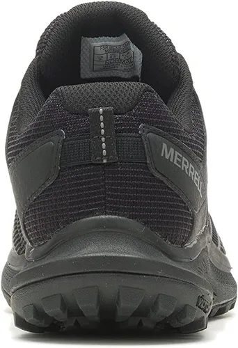 Vista 6 de Merrell Nova 3 Low Tactical - Zapatos de senderismo para hombre, ancho ancho Negro/Carbón