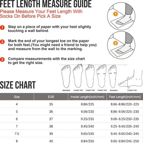 Vista 4 de Womens Platform Shoes Hidden Wedge 3 Inches Height Increase, Hook and Loop Walking Shoe, Strap Canvas Sneakers High Heel White Black Fashion