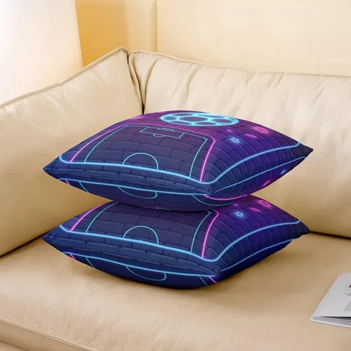 Vista 15 de Guitar Print Double Sides Print Pillow Covers 16"x16",Music Themed Bass Instruments Pillowcase Soft Square Cushion Cases,Rustic Music Score Note