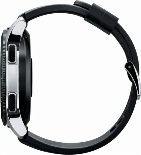 Vista 5 de SAMSUNG Reloj Galaxy Bluetooth 1.811 in (Plata) con Cargador Extra