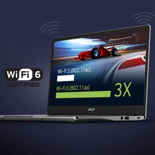 Vista 8 de acer Portátil Swift 3 2022 delgado y ligero para negocios, pantalla FHD IPS de 14 pulgadas, Intel Core Evo i7-1165G7 hasta 4.7 Ghz, 8 GB RAM 512 GB