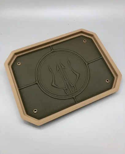 Vista 7 de Neptune Concealment - Bandeja de basura Kydex EDC de doble capa, serie Triton
