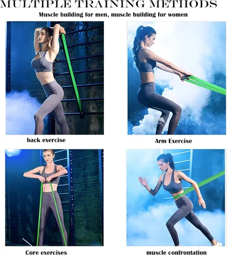 Vista 7 de Pull Up Assistance Bands - Resistance Bands Set - Multi-Level Resistance, Fitness Band, Full Body Training, Suitable for Exercise and Physical