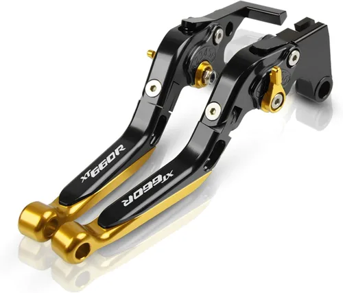 Vista 10 de Palanca de embrague de freno ajustable extensible para motocicleta Yamaha XT660R XT660 R 2014 2015 2016 2004-2017