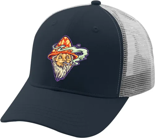 Vista 2 de devor Gorras de béisbol de hongos para mujer, sombreros divertidos ajustables para papá
