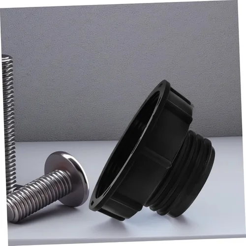 Vista 6 de Balacoo Adaptador de grifo de tanque Te Conector de manguera de 80 a 2 pulgadas, accesorio de tubería roscada, válvula de cabeza plana, adaptador