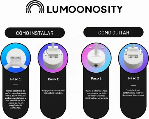 Vista 6 de Lumoonosity Palm Tree Lights - Letrero de neón de palmera verde y amarillo para dormitorio, sala de juegos, luz de neón con batería/USB, con soporte