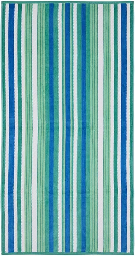 Vista 11 de Superior Toalla de playa de gran tamaño con textura de rayas, 100% algodón, suave, afelpada y altamente absorbente (juego de 2)