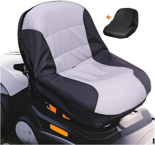 Vista 7 de BeadChica Funda de Asiento Deluxe Impermeable para Cortacésped Compatible con Husqvarna, Funda Universal para Asiento de Tractor