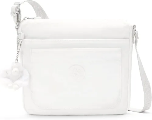 Vista 7 de Kipling Sebastian Sparkly Gold - Bolso cruzado para mujer, color morado