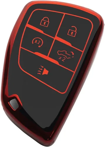 Vista 7 de Funda para llavero compatible con GMC para Chevrolet para Chevy para Buick para llave inteligente Cadillac