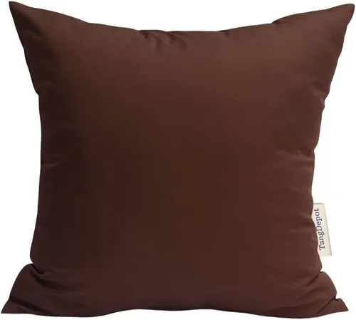 Vista 74 de TangDepot Fundas de almohada sólidas de seda sintética duradera, fundas de almohada cuadradas decorativas, fundas de almohada para interiores y Azul