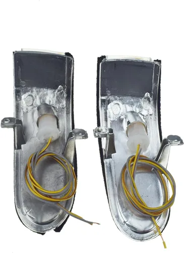 Vista 4 de Par de indicadores de luz intermitente para espejo lateral izquierdo y derecho para Kia Forte Cerato 2009-2011