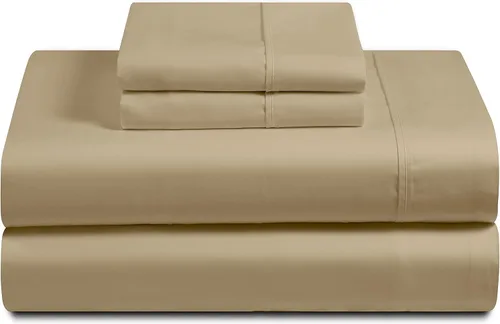 Vista 8 de Juego de 4 sábanas de tamaño Queen con parte superior flexible de cabeza dividida para cama ajustable, 800 TC-100% algodón, juego de 4 piezas