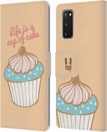 Vista 56 de Head Case Designs Assortment Cupcakes Happiness Leather Wallet Case Compatible with Samsung Galaxy A07 4G Surtido